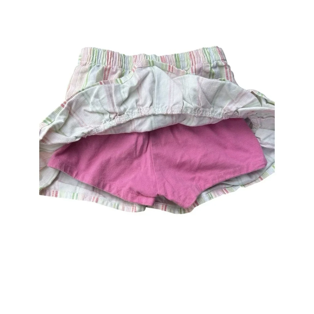 Y2K Nickelodeon Dora the Explorer Pink Floral Skirt Ruffle 4T Kids‎ Girls 2005